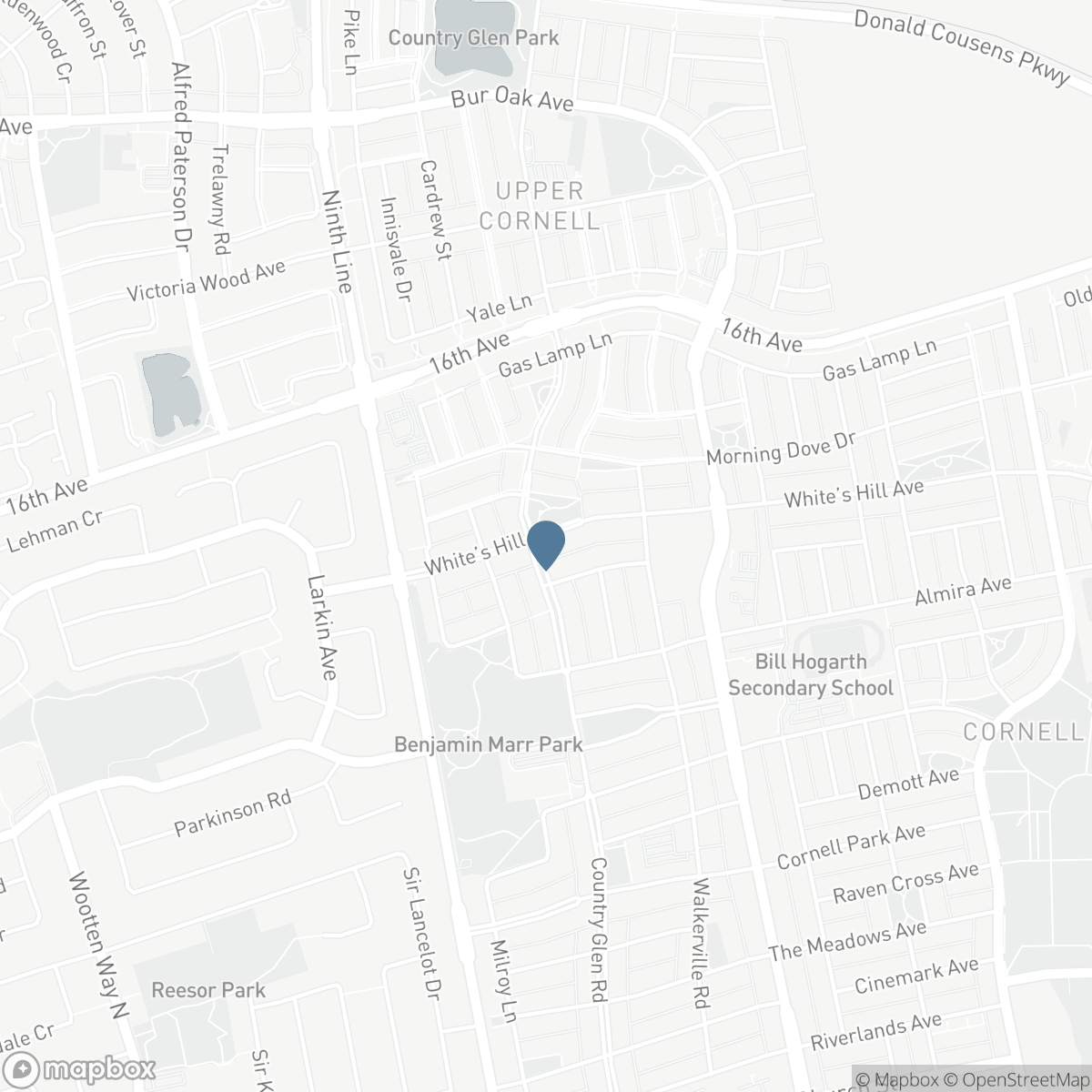 65 WHITE'S HILL AVENUE, Markham, Ontario L6B 1C2